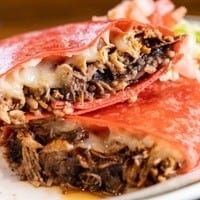 BBQ Brisket Burrito.